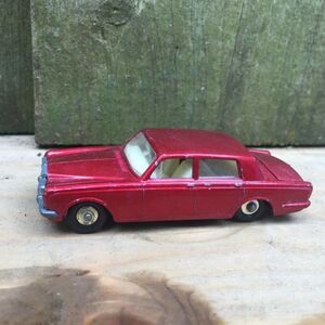 Vitnage 1970 Lesney Toy Car Matchbox 24c Rolls-Royce Silver Shadow